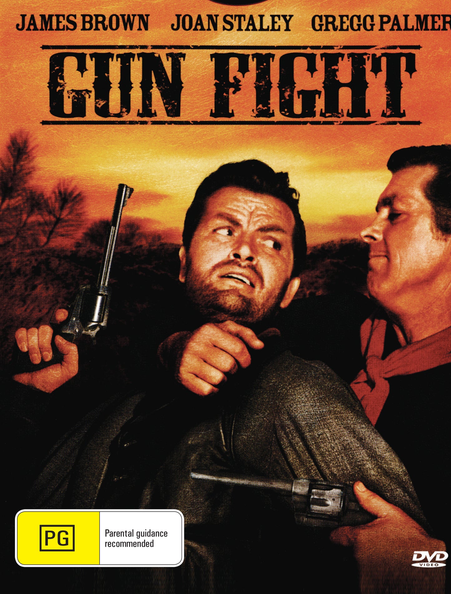 Buy Online Gun Fight (1961) - DVD - James Brown, Joan Staley | Best Shop for Old classic and hard to find movies on DVD - Timeless Classic DVD