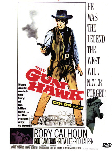 Buy Online The Gun Hawk (1963) - DVD - Rory Calhoun, Rod Cameron | Best Shop for Old classic and hard to find movies on DVD - Timeless Classic DVD