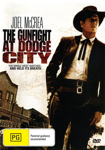 Buy Online The Gunfight at Dodge City (1959) - DVD -  Joel McCrea, Julie Adams | Best Shop for Old classic and hard to find movies on DVD - Timeless Classic DVD