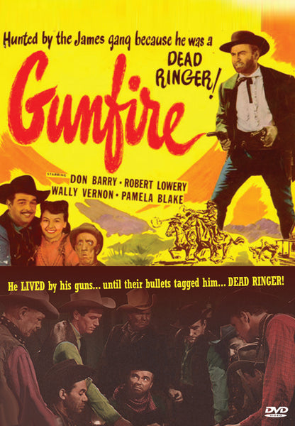 Buy Online Gunfire (1950) - DVD - Don 'Red' Barry, Robert Lowery | Best Shop for Old classic and hard to find movies on DVD - Timeless Classic DVD