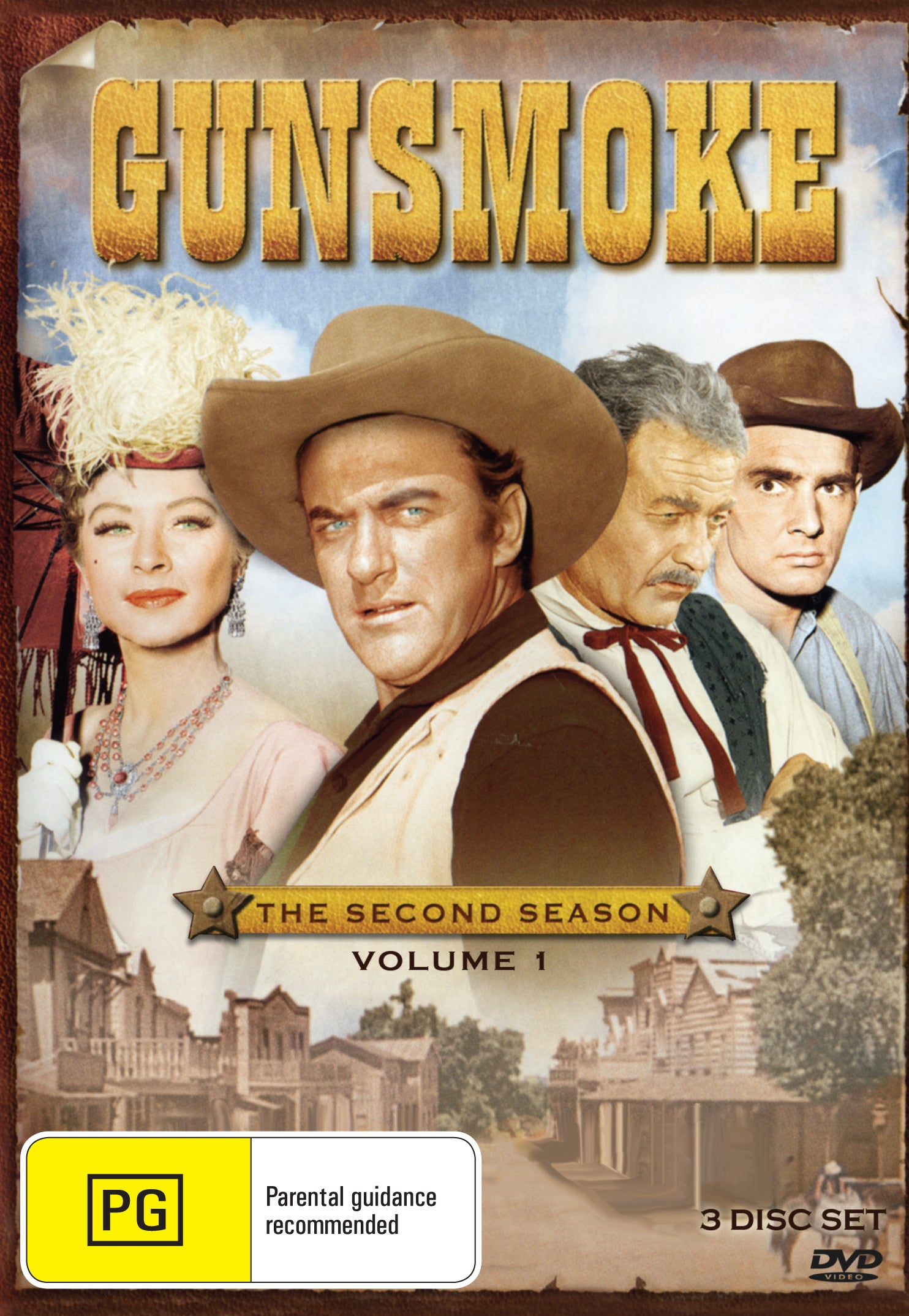 Buy Online Gunsmoke : The Second Season Volume 1 (1956 - 57) - DVD - James Arness, Milburn Stone | Best Shop for Old classic and hard to find movies on DVD - Timeless Classic DVD