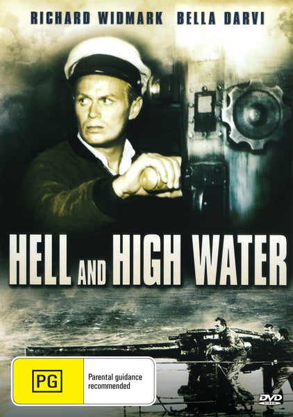 Buy Online Hell and High Water (1954) - DVD - Richard Widmark, Bella Darvi | Best Shop for Old classic and hard to find movies on DVD - Timeless Classic DVD