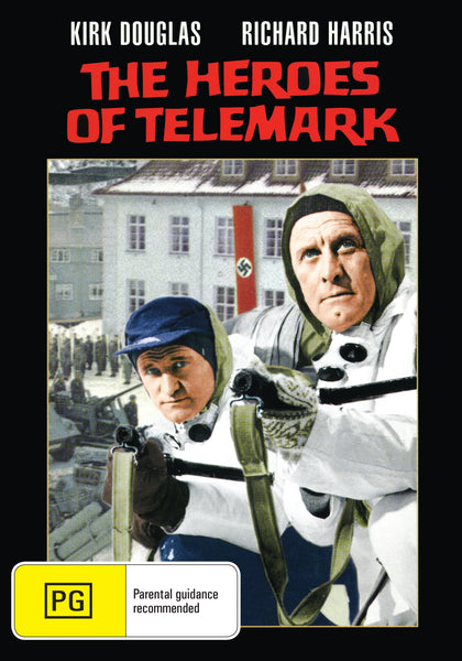 Buy Online The Heroes of Telemark (1965) - DVD - Kirk Douglas, Richard Harris | Best Shop for Old classic and hard to find movies on DVD - Timeless Classic DVD