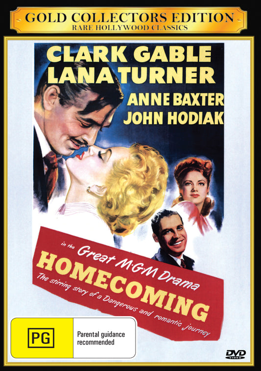 Buy Online Homecoming (1948) - DVD - Clark Gable, Lana Turner, Anne Baxter | Best Shop for Old classic and hard to find movies on DVD - Timeless Classic DVD