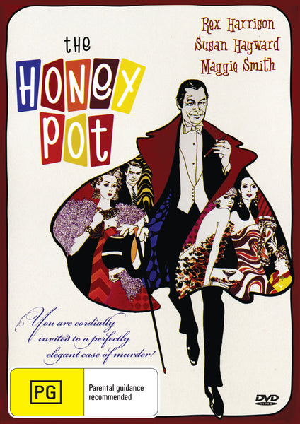 Buy Online The Honey Pot (1967) - DVD - Rex Harrison, Susan Hayward | Best Shop for Old classic and hard to find movies on DVD - Timeless Classic DVD