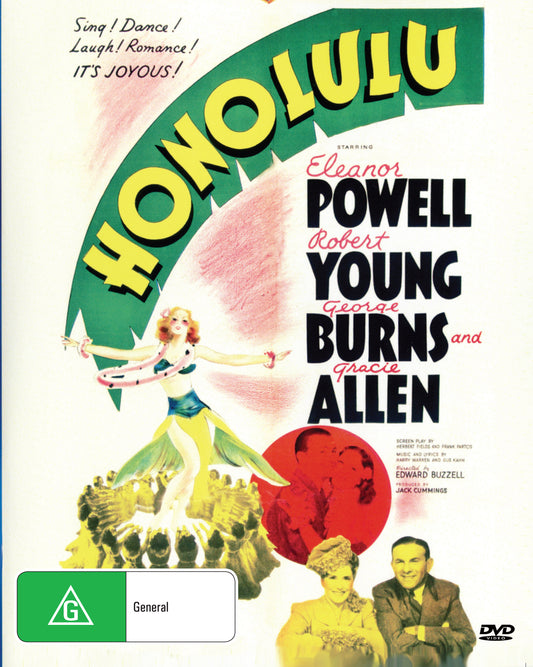 Buy Online Honolulu (1939) - DVD - Eleanor Powell, Robert Young | Best Shop for Old classic and hard to find movies on DVD - Timeless Classic DVD