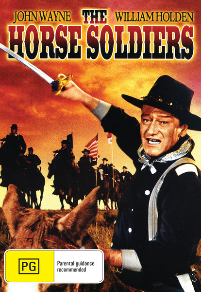 Buy Online The Horse Soldiers (1959) - DVD - John Wayne, William Holden | Best Shop for Old classic and hard to find movies on DVD - Timeless Classic DVD