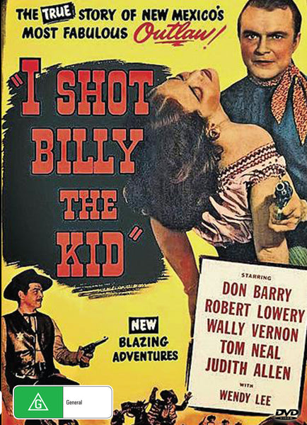Buy Online I Shot Billy the Kid (1950) - DVD - Don 'Red' Barry, Robert Lowery | Best Shop for Old classic and hard to find movies on DVD - Timeless Classic DVD