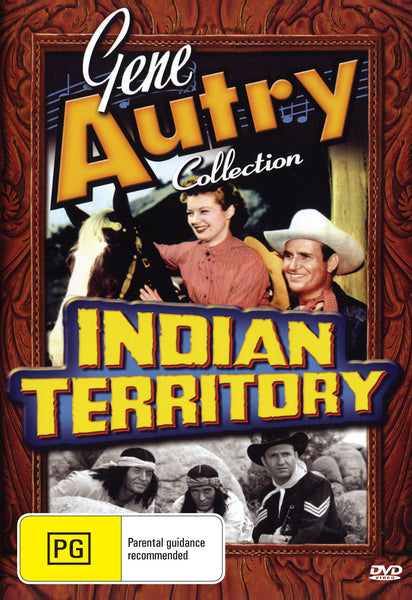 Buy Online Indian Territory (1950) - DVD -Gene Autry, Gail Davis | Best Shop for Old classic and hard to find movies on DVD - Timeless Classic DVD