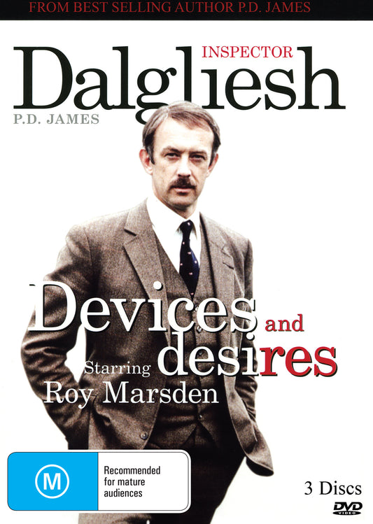 Buy Online Devices and Desires : Inspector Dalgliesh (1991) - DVD - Roy Marsden | Best Shop for Old classic and hard to find movies on DVD - Timeless Classic DVD