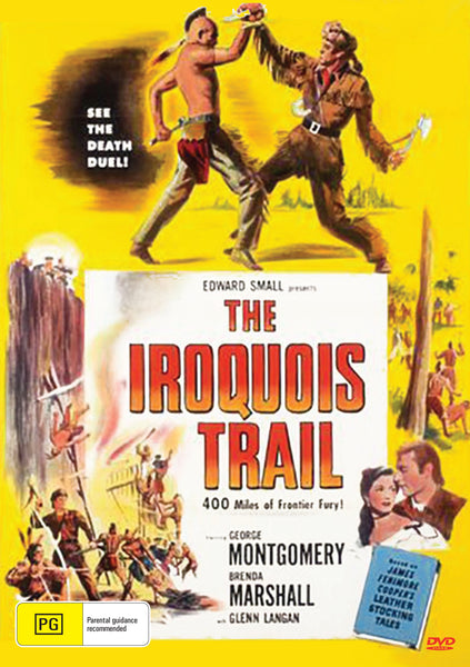 Buy Online The Iroquois Trail (1950) - DVD - George Montgomery, Brenda Marshall | Best Shop for Old classic and hard to find movies on DVD - Timeless Classic DVD