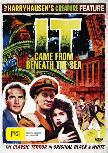 Buy Online It Came from Beneath the Sea (1955) - DVD - Kenneth Tobey, Faith Domergue | Best Shop for Old classic and hard to find movies on DVD - Timeless Classic DVD