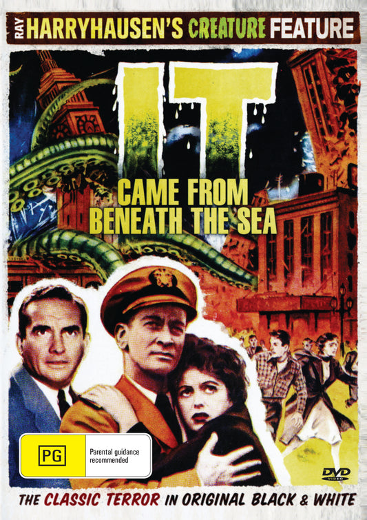 Buy Online It Came from Beneath the Sea (1955) - DVD - Kenneth Tobey, Faith Domergue | Best Shop for Old classic and hard to find movies on DVD - Timeless Classic DVD