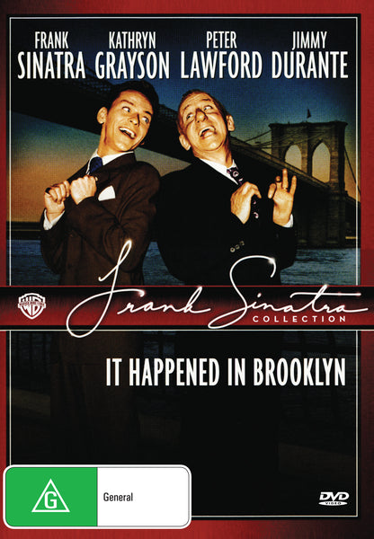Buy Online It Happened in Brooklyn (1947) - DVD - Frank Sinatra, Kathryn Grayson | Best Shop for Old classic and hard to find movies on DVD - Timeless Classic DVD