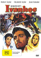 Buy Online Ivanhoe (1952) - DVD - Robert Taylor, Elizabeth Taylor | Best Shop for Old classic and hard to find movies on DVD - Timeless Classic DVD