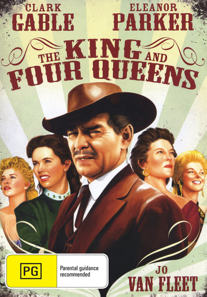 Buy Online The King and Four Queens (1956) - DVD - Clark Gable, Eleanor Parker | Best Shop for Old classic and hard to find movies on DVD - Timeless Classic DVD