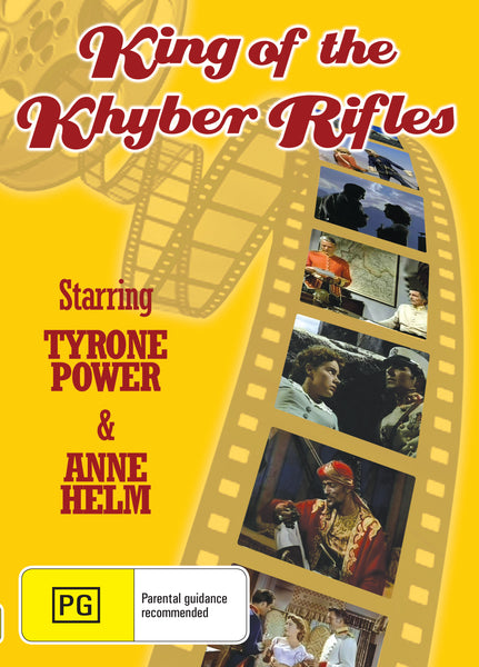 Buy Online King of the Khyber Rifles (1953) - DVD - Tyrone Power, Terry Moore | Best Shop for Old classic and hard to find movies on DVD - Timeless Classic DVD