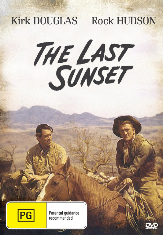 Buy Online The Last Sunset (1961) - DVD -  Rock Hudson, Kirk Douglas | Best Shop for Old classic and hard to find movies on DVD - Timeless Classic DVD
