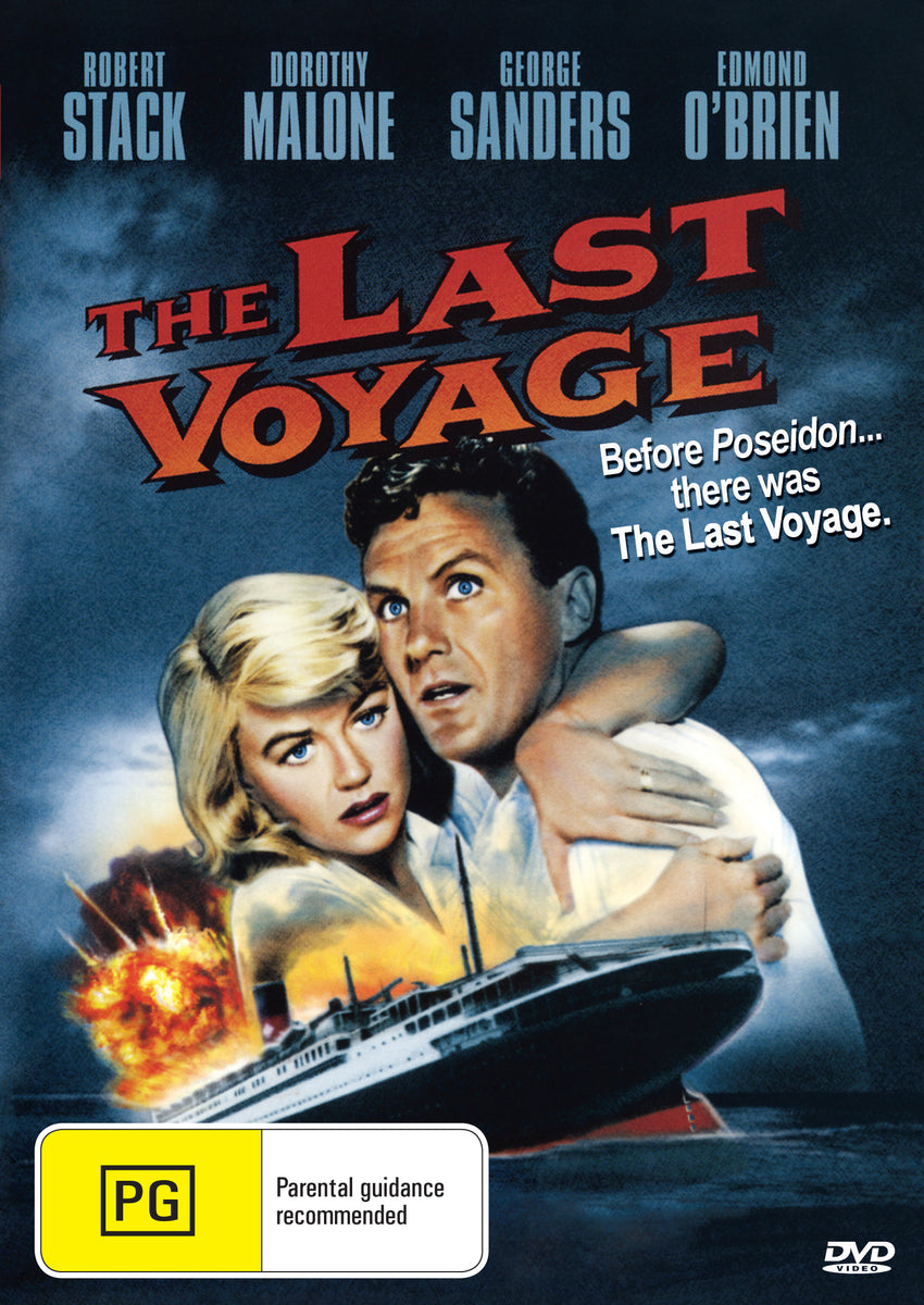 The Last Voyage (1960) - DVD - Robert Stack, Dorothy Malone