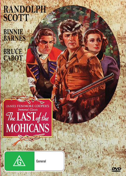 Buy Online The Last of the Mohicans (1936) - DVD -   Randolph Scott, Binnie Barnes | Best Shop for Old classic and hard to find movies on DVD - Timeless Classic DVD