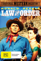 Buy Online Law and Order (1953) - DVD - Ronald Reagan, Dorothy Malone | Best Shop for Old classic and hard to find movies on DVD - Timeless Classic DVD