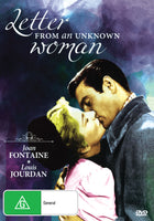 Buy Online Letter from an Unknown Woman (1948) - DVD -  Joan Fontaine, Louis Jourdan | Best Shop for Old classic and hard to find movies on DVD - Timeless Classic DVD