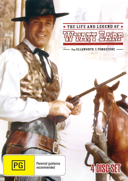 Buy Online The Life and Legend of Wyatt Earp  (1955) - DVD - Hugh O'Brian, Jimmy Noel | Best Shop for Old classic and hard to find movies on DVD - Timeless Classic DVD