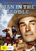 Buy Online Man in the Saddle (1951) - Randolph Scott, Joan Leslie | Best Shop for Old classic and hard to find movies on DVD - Timeless Classic DVD