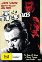 Buy Online Man of a Thousand Faces (1957) - DVD - James Cagney, Dorothy Malone | Best Shop for Old classic and hard to find movies on DVD - Timeless Classic DVD