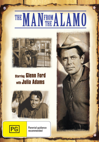 Buy Online The Man from the Alamo (1953) - DVD - Glenn Ford, Julie Adams | Best Shop for Old classic and hard to find movies on DVD - Timeless Classic DVD