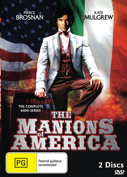 Buy Online The Manions of America - 1983 - DVD - Pierce Brosnan, Peter Gilmore | Best Shop for Old classic and hard to find movies on DVD - Timeless Classic DVD