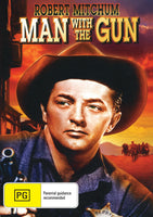 Buy Online Man with the Gun (1955) - DVD - Robert Mitchum, Jan Sterling | Best Shop for Old classic and hard to find movies on DVD - Timeless Classic DVD