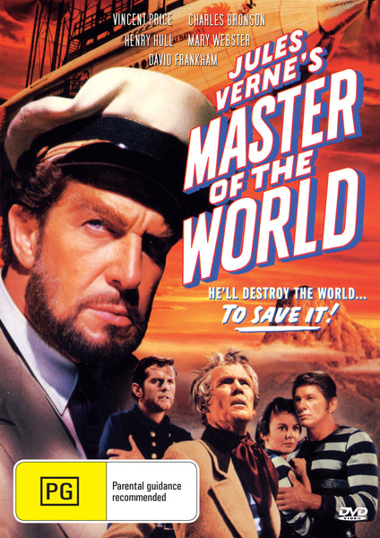 Buy Online Master of the World (1961) - DVD - Vincent Price, Charles Bronson | Best Shop for Old classic and hard to find movies on DVD - Timeless Classic DVD