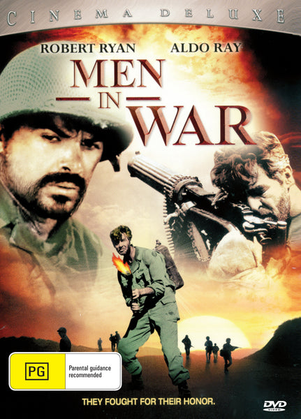 Buy Online Men in War (1957) - DVD - Robert Ryan, Aldo Ray | Best Shop for Old classic and hard to find movies on DVD - Timeless Classic DVD