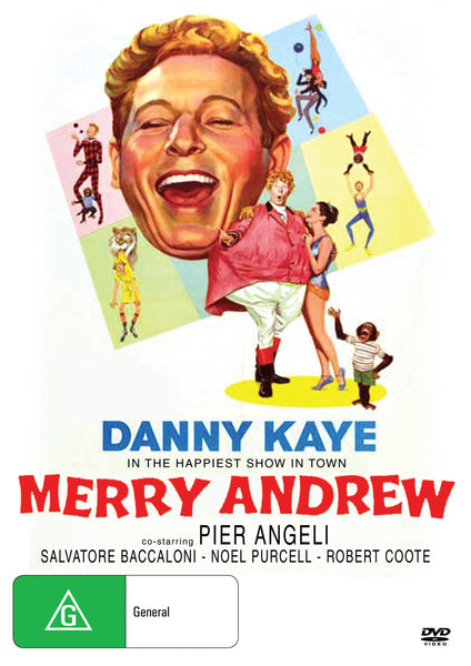 Buy Online Merry Andrew (1958) - DVD - Danny Kaye, Pier Angeli | Best Shop for Old classic and hard to find movies on DVD - Timeless Classic DVD