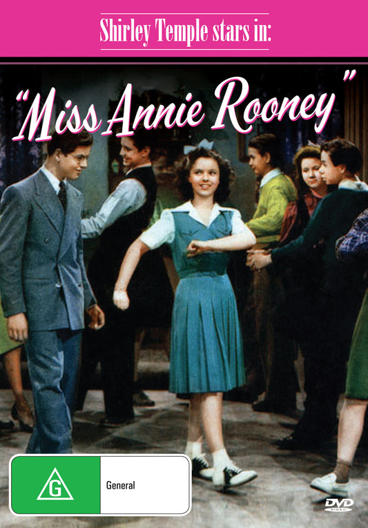 Buy Online Miss Annie Rooney (1942)  - DVD - Shirley Temple, William Gargan | Best Shop for Old classic and hard to find movies on DVD - Timeless Classic DVD