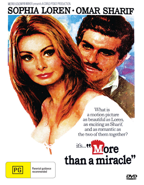 Buy Online More Than a Miracle (1967) - DVD - Sophia Loren, Omar Sharif | Best Shop for Old classic and hard to find movies on DVD - Timeless Classic DVD