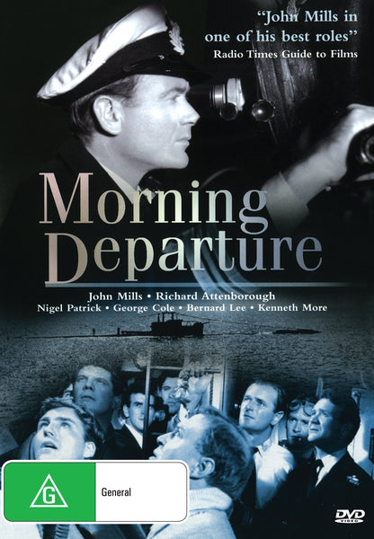 Buy Online Morning Departure (1950) - DVD - John Mills, Nigel Patrick | Best Shop for Old classic and hard to find movies on DVD - Timeless Classic DVD