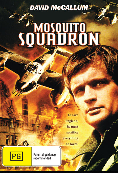 Buy Online Mosquito Squadron (1969) - DVD - David McCallum, Suzanne Neve | Best Shop for Old classic and hard to find movies on DVD - Timeless Classic DVD