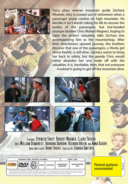 Buy Online The Mountain (1956) - DVD - Spencer Tracy, Robert Wagner | Best Shop for Old classic and hard to find movies on DVD - Timeless Classic DVD