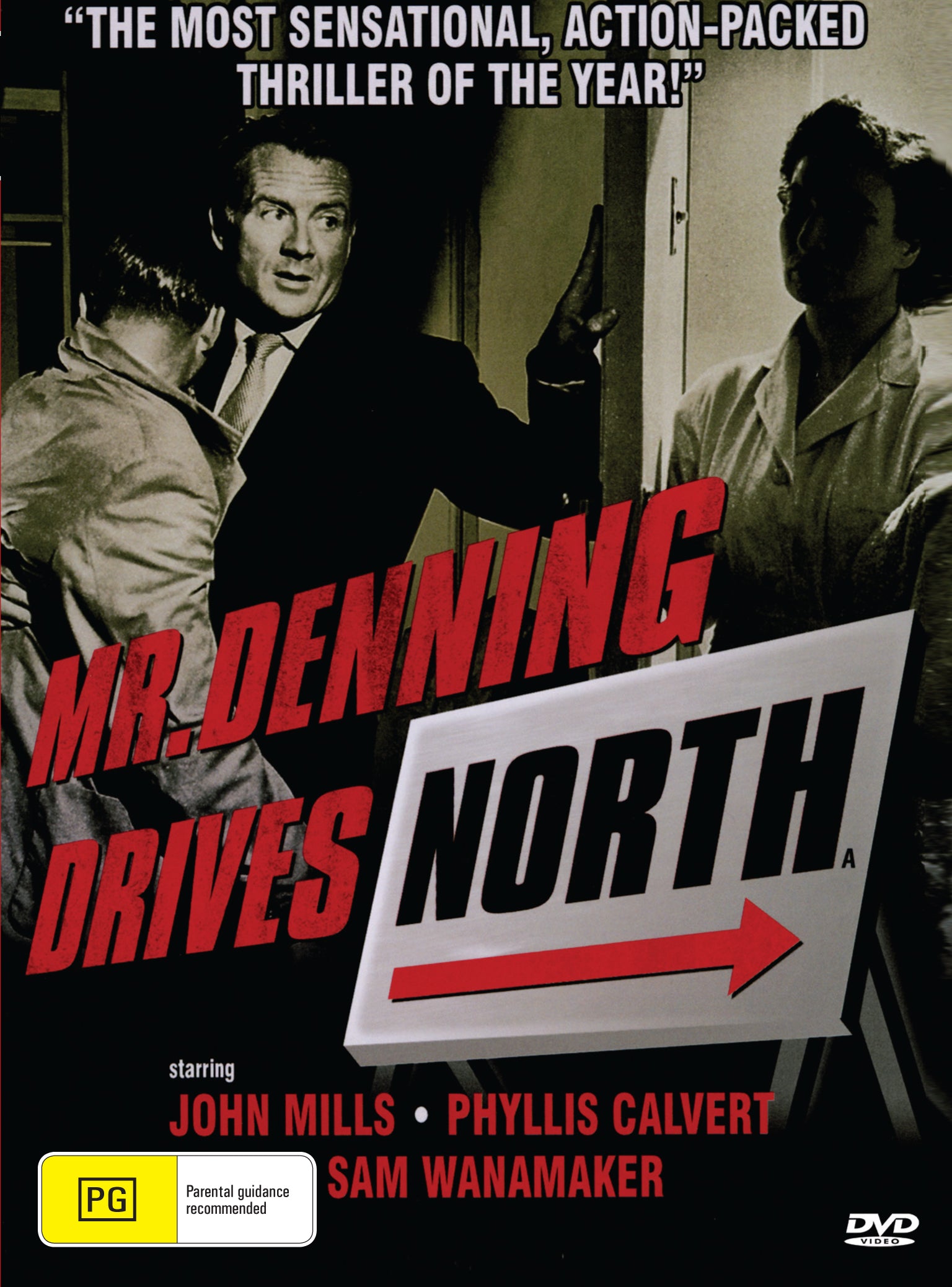Buy Online Mr. Denning Drives North (1951) - DVD - John Mills, Phyllis Calvert | Best Shop for Old classic and hard to find movies on DVD - Timeless Classic DVD