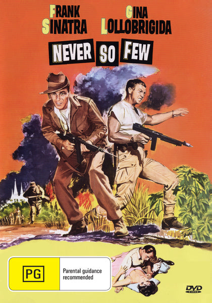 Buy Online Never So Few (1959) - DVD - Frank Sinatra, Gina Lollobrigida | Best Shop for Old classic and hard to find movies on DVD - Timeless Classic DVD