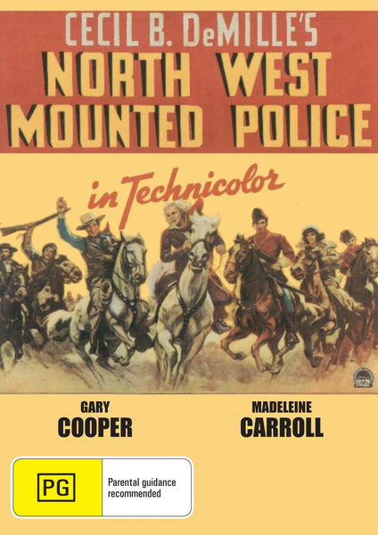 Buy Online North West Mounted Police (1940) - DVD - Gary Cooper, Madeleine Carroll | Best Shop for Old classic and hard to find movies on DVD - Timeless Classic DVD