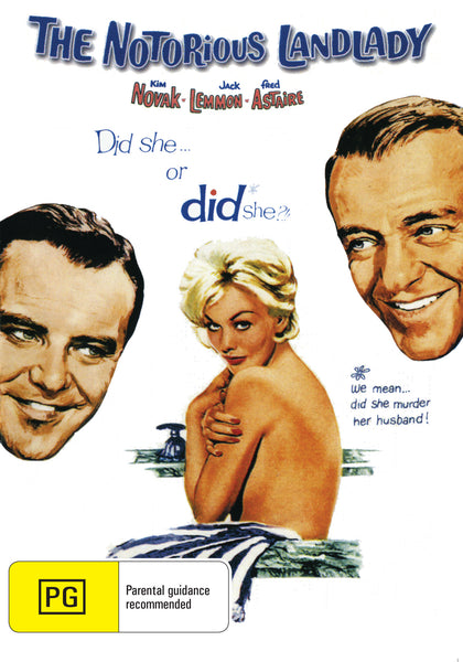 Buy Online The Notorious Landlady (1962) - DVD - Kim Novak, Jack Lemmon, Fred Astaire | Best Shop for Old classic and hard to find movies on DVD - Timeless Classic DVD