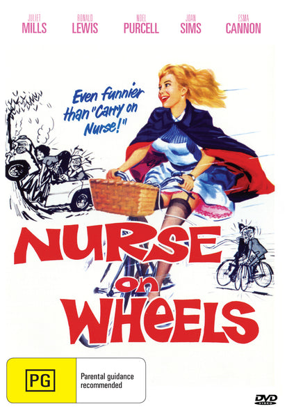 Buy Online Nurse on Wheels (1963) - DVD - Juliet Mills, Ronald Lewis | Best Shop for Old classic and hard to find movies on DVD - Timeless Classic DVD