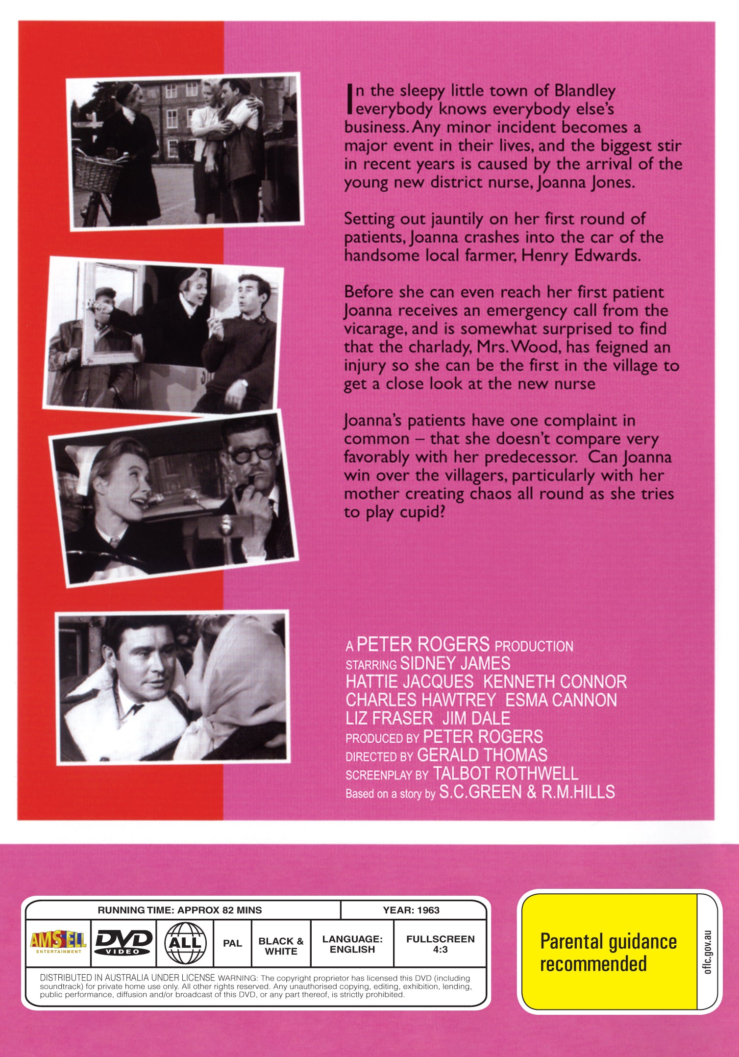 Buy Online Nurse on Wheels (1963) - DVD - Juliet Mills, Ronald Lewis | Best Shop for Old classic and hard to find movies on DVD - Timeless Classic DVD