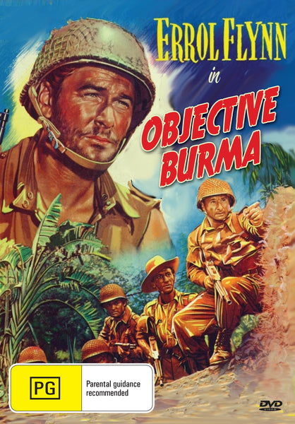 Buy Online Objective, Burma! (1945) - DVD - Errol Flynn, James Brown | Best Shop for Old classic and hard to find movies on DVD - Timeless Classic DVD
