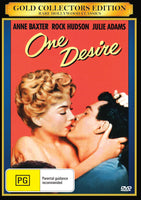 Buy Online One Desire (1955) - DVD - Anne Baxter, Rock Hudson | Best Shop for Old classic and hard to find movies on DVD - Timeless Classic DVD