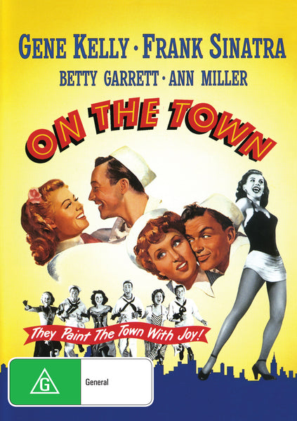 Buy Online On the Town (1949) - DVD - Gene Kelly, Frank Sinatra | Best Shop for Old classic and hard to find movies on DVD - Timeless Classic DVD