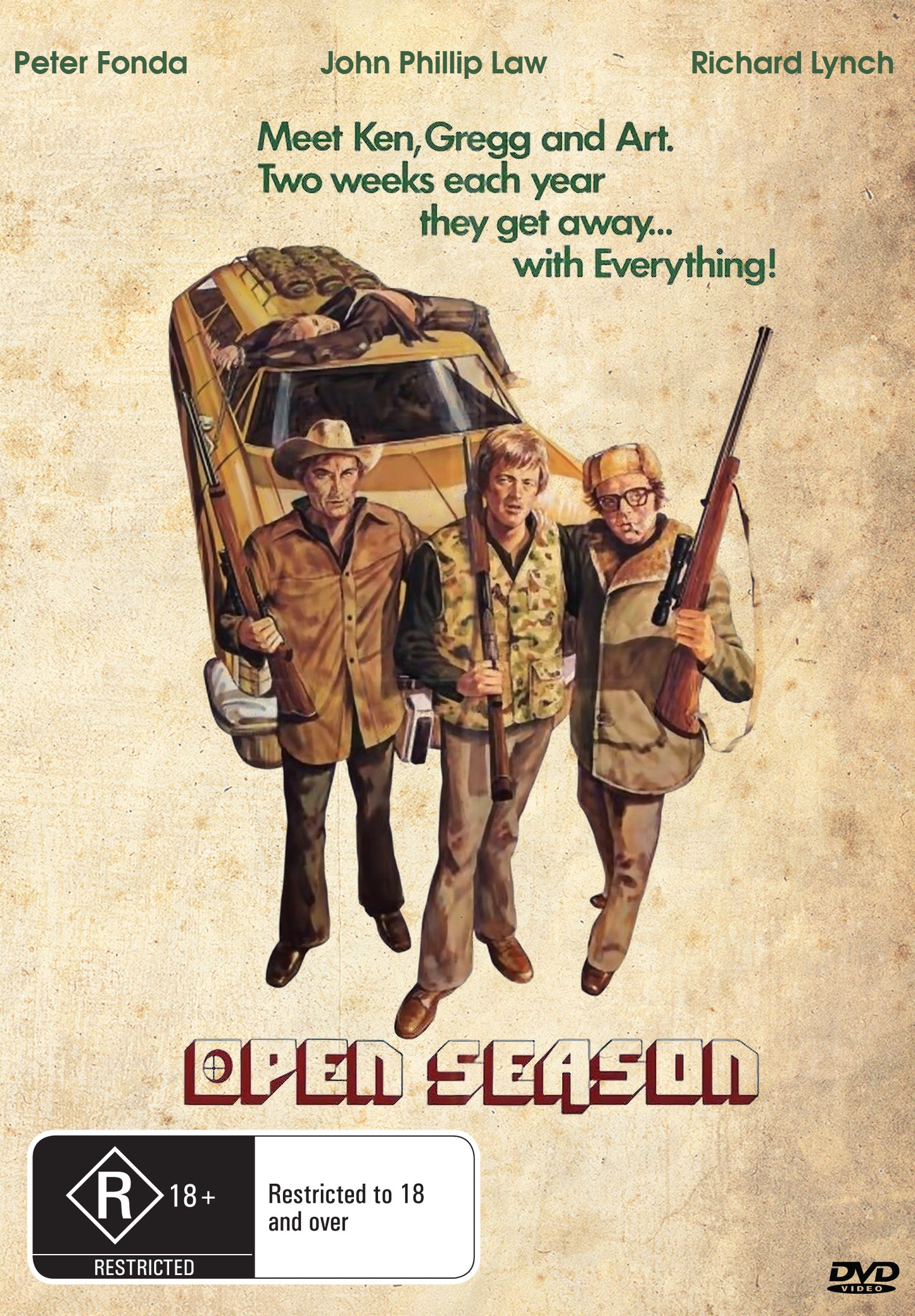 Buy Online Open Season (1974) - DVD -  Peter Fonda, John Phillip Law | Best Shop for Old classic and hard to find movies on DVD - Timeless Classic DVD